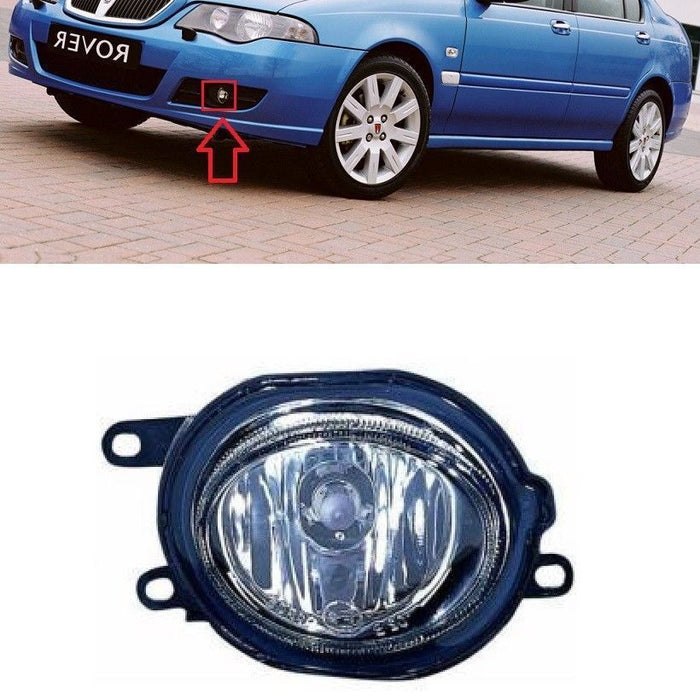 FOR ROVER 45 00-05 FRONT FOG LIGHT LAMP LH PASSENGER-XBJ105510