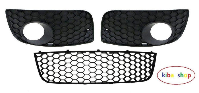 FOR VW GOLF GTI V MK5 04-08 FRONT BUMPER LOWER FOG GRILLE LEFT + RIGHT + CENTER