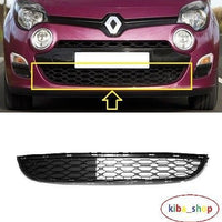 FOR RENAULT TWINGO 12-14 FRONT BUMPER LOWER CENTER GRILL BLACK NEW