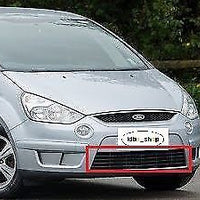 FORD S-MAX FRONT BUMPER CENTER LOWER GRILL BLACK FOR 06-09