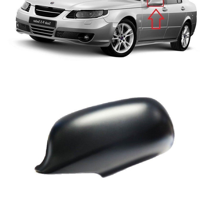 FOR SAAB 9-5 03-10 WING MIRROR COVER CAP LH PASSENGER