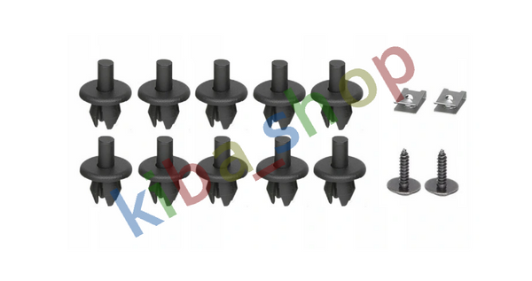 FOR VAUXHALL ASTRA F 91-02 INNER FENDER LINER FIXING CLIPS SET