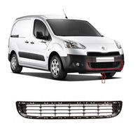 FOR PEUGEOT PARTNER 2012- 2015 FRONT BUMPER LOWER GRILL GRILLE BLACK 9677603680