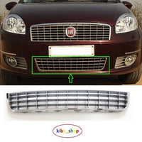 FOR FIAT LINEA 07-13 FRONT BUMPER CENTRE LOWER GRILL SILVER/CHROME 735492429