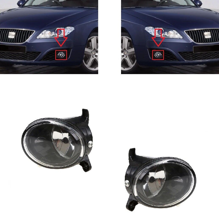 FOR SEAT EXEO 3R 08-13 FRONT FOG LIGHT LAMPS PAIR L+R