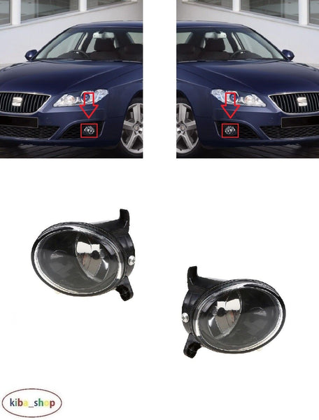 FOR SEAT EXEO 3R 08-13 FRONT FOG LIGHT LAMPS PAIR L+R