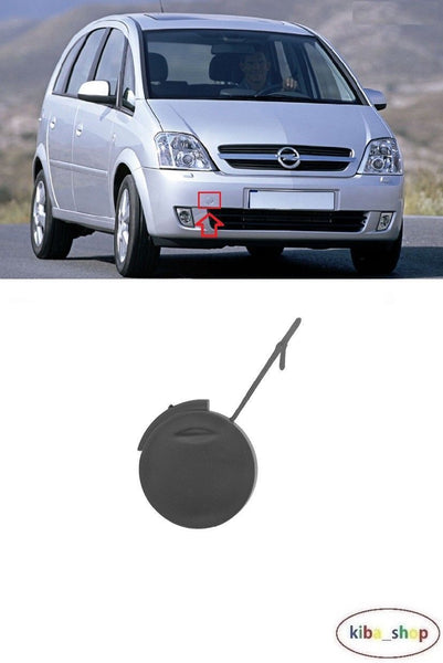 FOR VAUXHALL MERIVA A 03-06 FRONT TOW TOWING EYE HOOK COVER CAP MOULDING