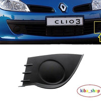 FOR RENAULT CLIO III mk3 05-09 FRONT BUMPER FOG GRILL COVER LH PASSENGER