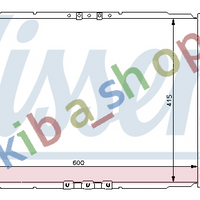 RIGHT OR LEFT ENGINE RADIATOR MANUAL FITS FOR DAEWOO KALOS 12-16 0902-