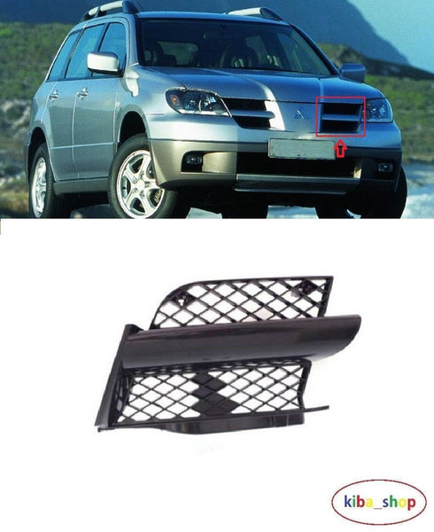 FOR MITSUBISHI OUTLANDER 03-07 FRONT BUMPER UPPER RADIATOR GRILL LH