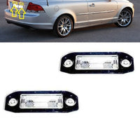 FOR VOLVO C70 06-10 REAR NUMBER PLATE LIGHT LAMPS PAIR