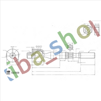 FRONT AXLE LEFT FRONT AXLE RIGHT OR LEFT TIE ROD WITH NO END L/R LENGTH 226MM