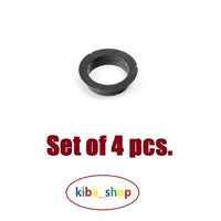 For AUDI VW Seat Skoda 4x Bumper Grille Park Sensor Black Sealing Ring Set