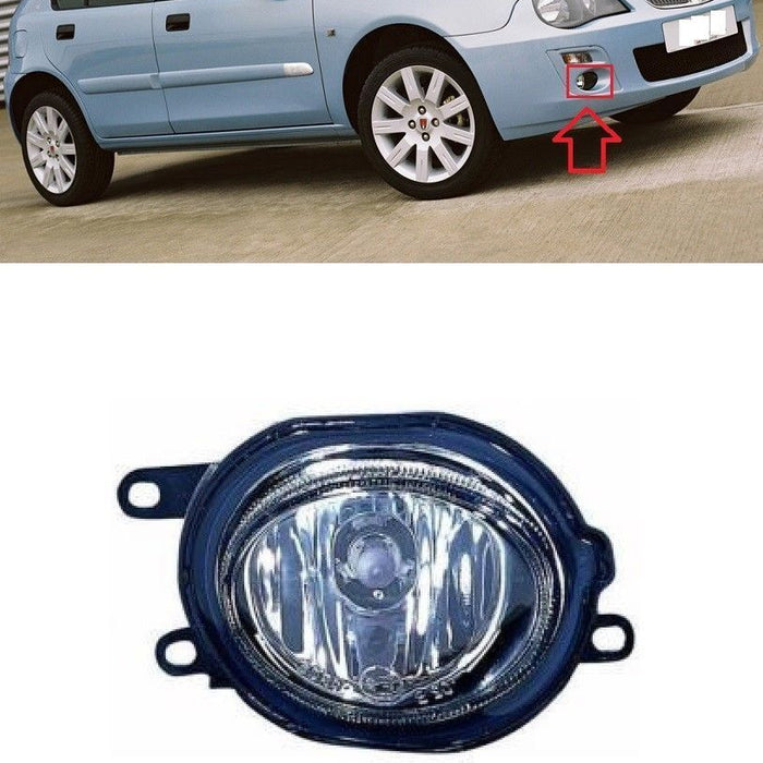FOR ROVER 25 00-05 FRONT FOG LIGHT LAMP RH DRIVER-XBJ105500