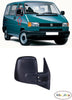 FOR VW TRANSPORTER T4 1990 - 2003 WING MIRROR MANUAL BLACK RIGHT O/S DRIVER SIDE