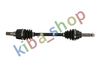 FRONT AXLE LEFT DRIVE SHAFT FRONT L 616MM FITS DAEWOO MATIZ 08/10 0998-