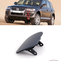 FOR VW TOUAREG 07-10 FRONT BUMPER HEADLAMP WASHER COVERS LH