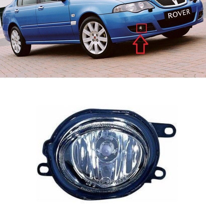 FOR ROVER 45 00-05 FRONT FOG LIGHT LAMP RH DRIVER-XBJ105500