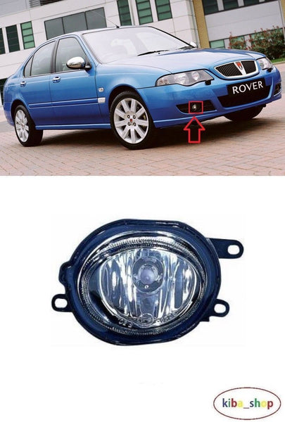 FOR ROVER 45 00-05 FRONT FOG LIGHT LAMP RH DRIVER-XBJ105500