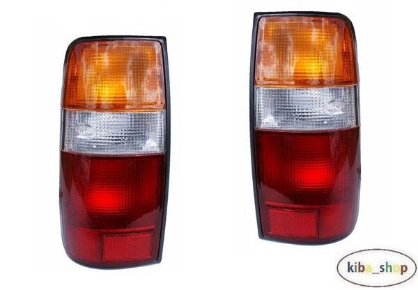 FOR TOYOTA LAND CRUISER 1989 - 1996 REAR TAIL LIGHT LAMPS PAIR LEFT + RIGHT LHD