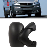 FOR VAUXHALL VIVARO 01-14 WING MIRROR ELECTRIC BLACK RH DRIVER LHD