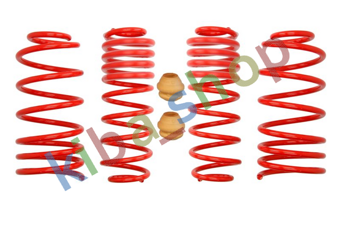 1x LOWERING SPRING SPORTLINE 4PCS 45-50MM / 30MM 1000KG / 1000KG FITS SEAT