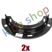 2x BRAKE DRUM COVER FITS IVECO M P/PA P/PA-HAUBENFAHRZEUGE TURBOSTAR TURBOTECH