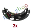 2x BRAKE DRUM COVER FITS IVECO M P/PA P/PA-HAUBENFAHRZEUGE TURBOSTAR TURBOTECH