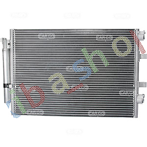 A/C CONDENSER WITH DRYER FITS FOR D C-MAX II GRAND C-MAX 16D 1210-0619