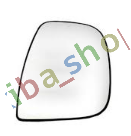 FOR VAUXHALL COMBO/LIFE 18- RIGHT SIDE WING MIRROR GLASS + BASE