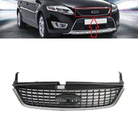 FOR FORD MONDEO MK4 2007 - 2010 NEW FRONT BUMPER BLACK RADIATOR GRILL GRILLE