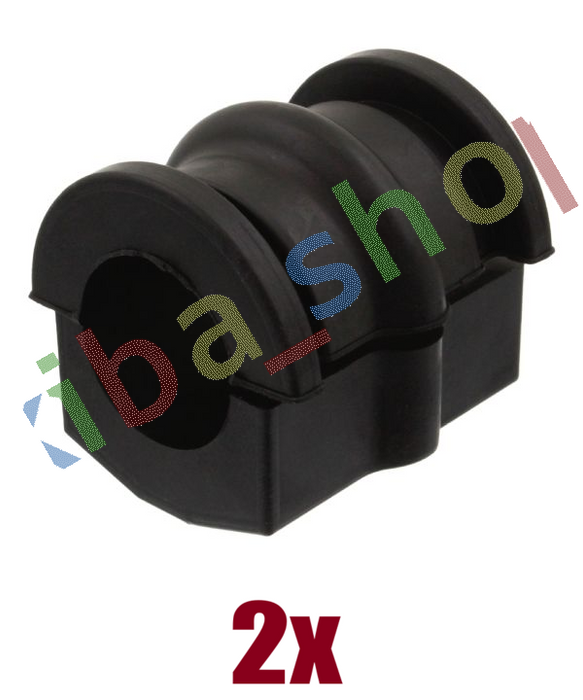 2x FRONT AXLE RIGHT OR LEFT STABILIZER BAR BUSHING FRONT L/R 25MM FITS NISSAN