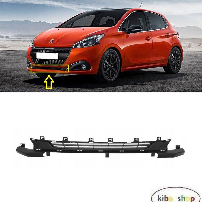 FOR PEUGEOT 208 2015 - 2019 FRONT BUMPER LOWER GRILL GRILLE - 9810516180