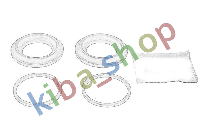 FRONT AXLE RIGHT OR LEFT BRAKE CALIPER REPAIR KIT FRONT L/R FITS FOR IVECO