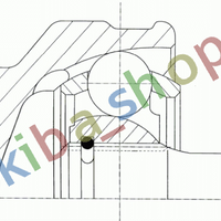 RIGHT OR LEFT CV JOINT OUTER L/R 33Z/24Z/5225MM FITS FOR OPEL ASTRA H ASTRA H