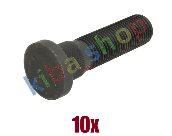 10x WHEEL BOLT FRONT/REAR 7/8