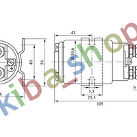 WORK CURRENT RELAY 150A 12V NUMBER OF POSTS 4PCS