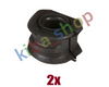 2x FRONT AXLE BOTH SIDES RIGHT OR LEFT STABILIZER BAR BUSHING FRONT L/R 265MM