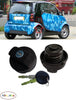 FOR SMART FORTWO 1998 - 2007 NEW LOCKING FUEL CAP WITH TWO KEYS