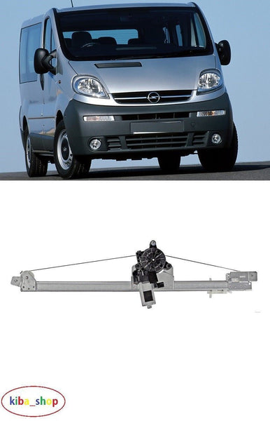 FOR VAUXHALL OPEL VIVARO 2001 - 2014 FRONT WINDOW REGULATOR RIGHT O/S DRIVER