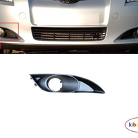 FOR TOYOTA AURIS 07-10 BUMPER LOWER FOG GRILL RH DRIVER SIDE BLACK NEW