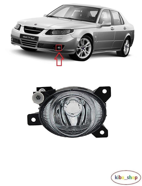 FOR SAAB 9-5 04-10 FRONT FOG LIGHT LAMP LH PASSENGER-12777400