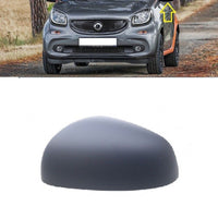 FOR SMART FORFOUR 2014 - NEW WING MIRROR COVER CAP PRIMED LEFT SIDE