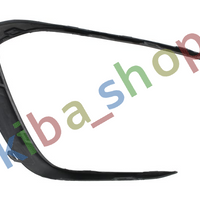 LEFT FRONT RIGHT FRONT GRILLE STRIP FRONT R PLASTIC BLACK GTI/R-LINE FITS VW