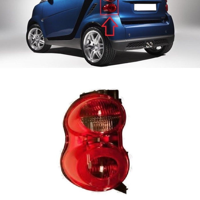 FOR SMART FORTWO 2007 - 2014 REAR TAIL LIGHT LAMPS LAMP LEFT N/S PASSENGER