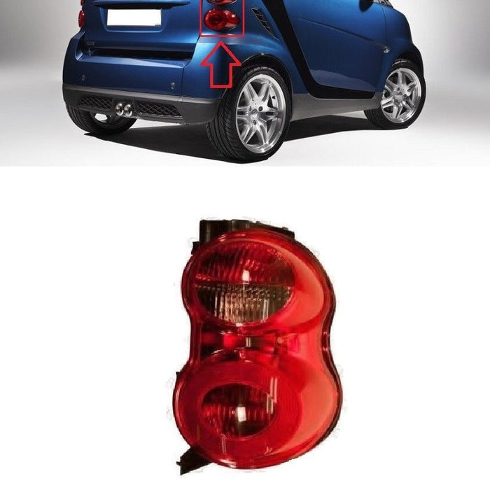 FOR SMART FORTWO 07-14 REAR TAIL LIGHT LAMPS LAMP RH DRIVER