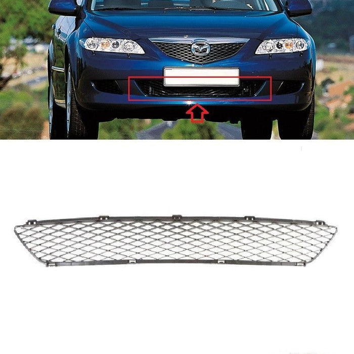 FOR MAZDA 6 02-05 FRONT LOWER BUMPER CENTER GRILL-GK2A501T1B