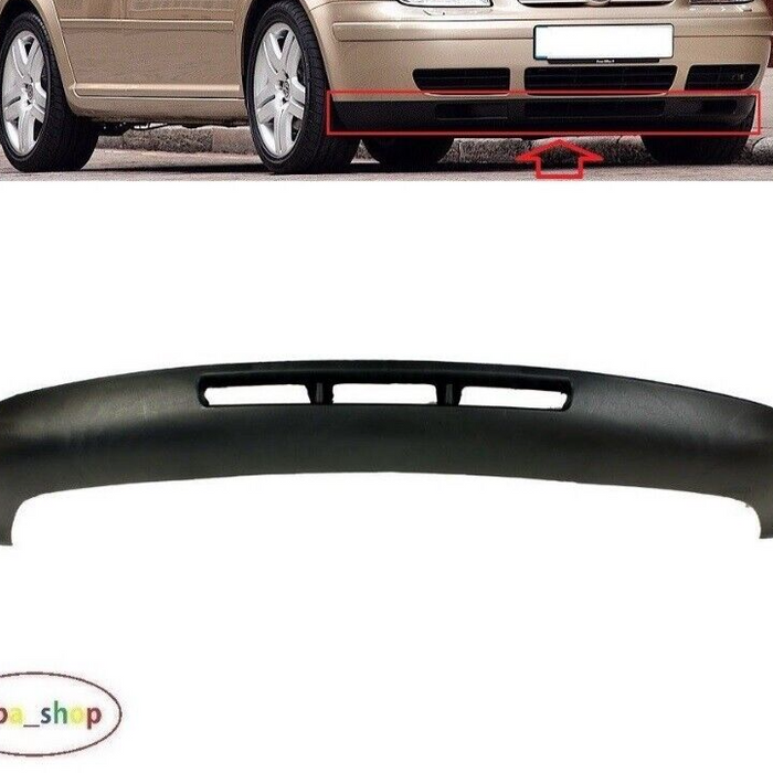 FOR VOLKSWAGEN BORA 1998 - 2005 NEW FRONT BUMPER LOWER CENTRE LIP SPOILER
