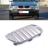 FOR BMW X3 E83 06-08 FRONT BUMPER UPPER RADIATOR GRILL RH DRIVER