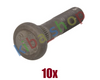 10x RIGHT OR LEFT WHEEL BOLT REAR M22X15 X94/105MM THREAD LENGTH 46MM